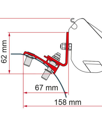Monteringsbeslag Til F35pro Psa  98655z095