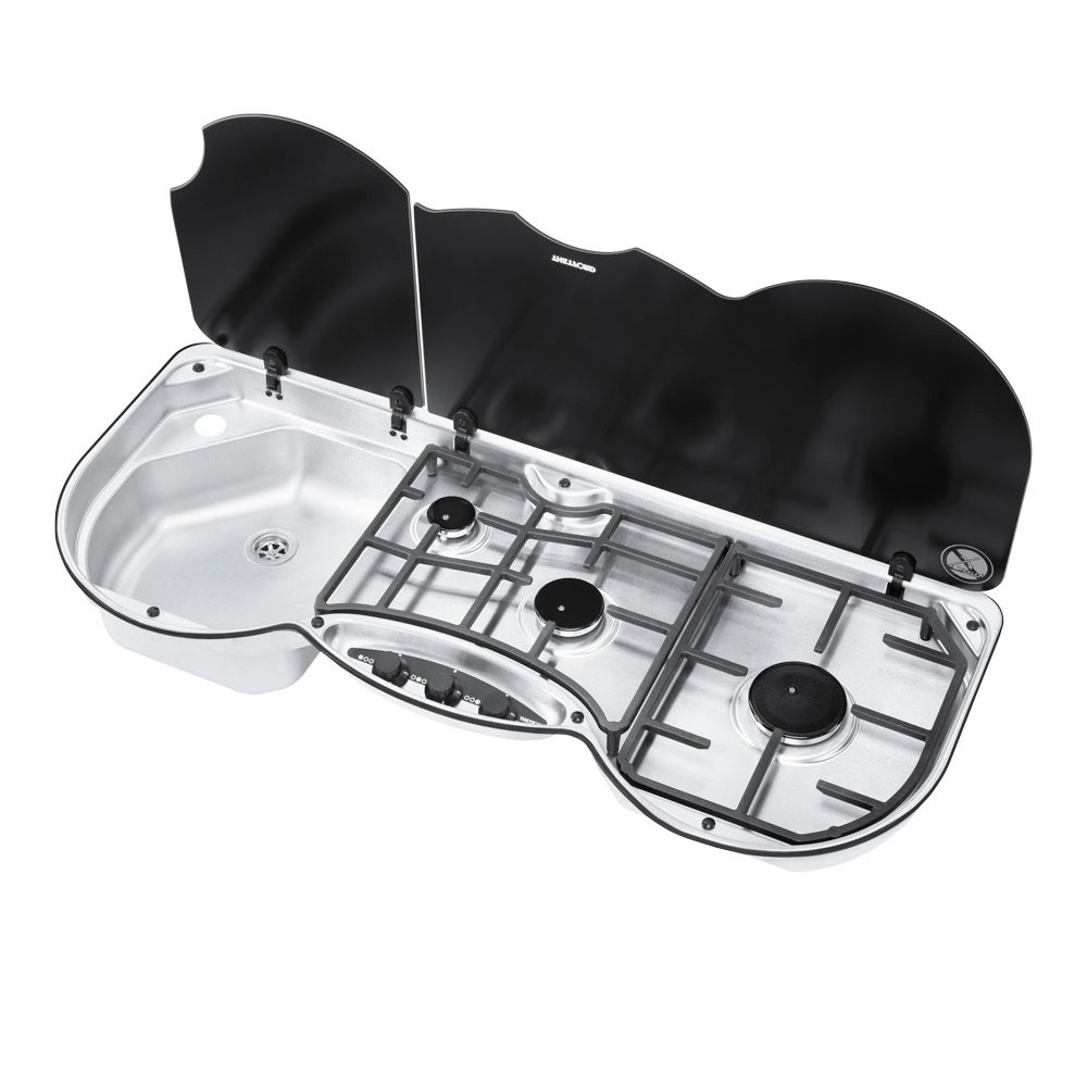 Thetford 353 Indbygningsgasbord Med Vask Venstre