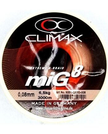 Climax Mig8 Braid Oliven 3000m