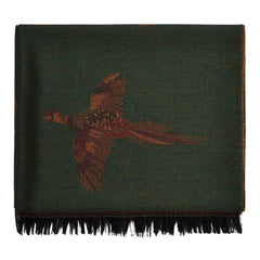 Dubarry Birchdale Wool Stole Ivy