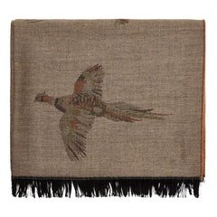 Dubarry Birchdale Wool Stole Taupe