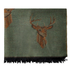 Dubarry Heatherbell Stole Dusty Green