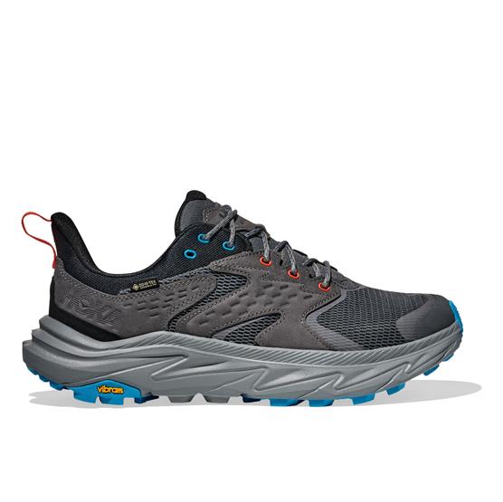 Hoka Mens Anacapa   Low Gtx  Satellite Grey   Black