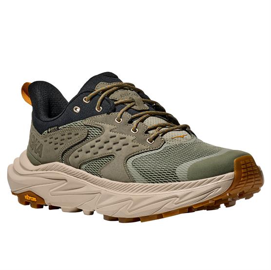 Hoka Mens Anacapa   Low Gtx  Sea Moss   Oatmeal