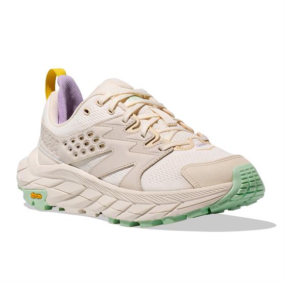 Hoka Womens Anacapa Breeze Low  Alabaster   Mint Flourite