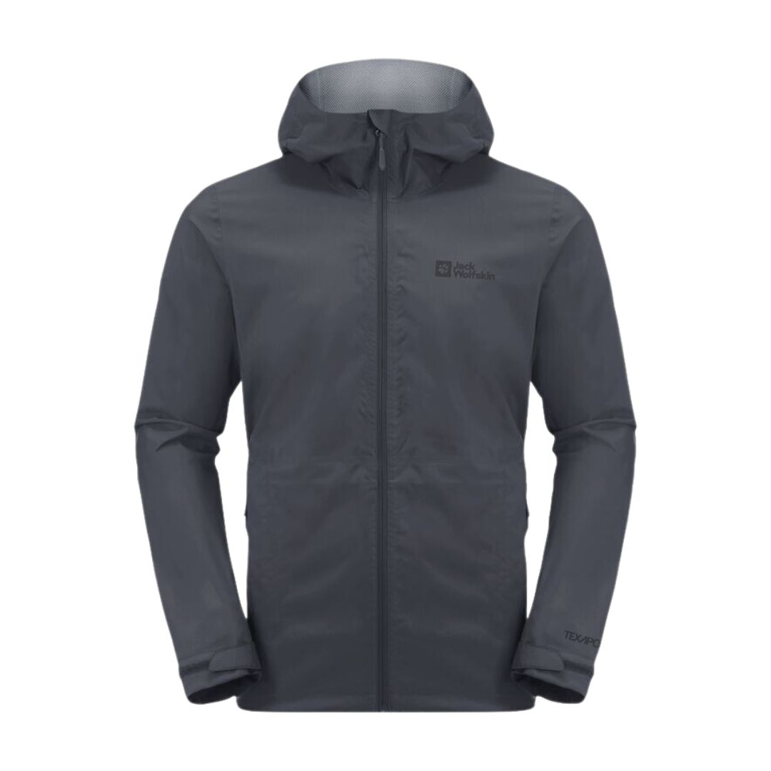 Jakke Herre Jack Wolfskin Elsberg 5l Jkt Sort