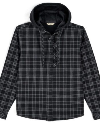 Simms Coldweather Hooded Shacket Wakemup Plaid:black