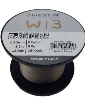 Westin W3  -braid Smokey Grey 1500m